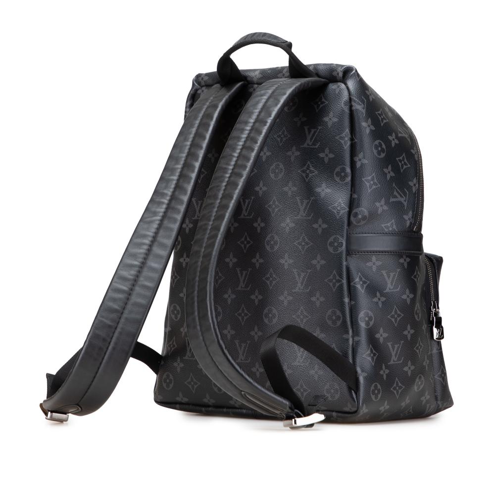 Louis Vuitton B Louis Vuitton Black Monogram Canvas Canvas Monogram Eclipse Discovery France