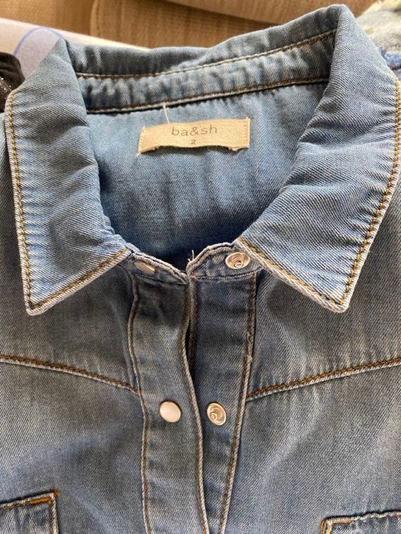 ba&sh Combishort jeans