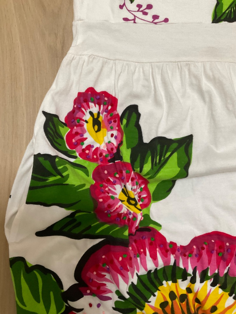 Desigual Robe bustier à fleurs