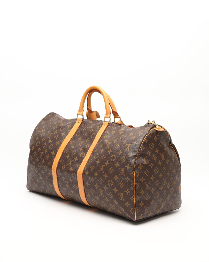 Louis Vuitton Monogram Keepall 55 Weekend bag