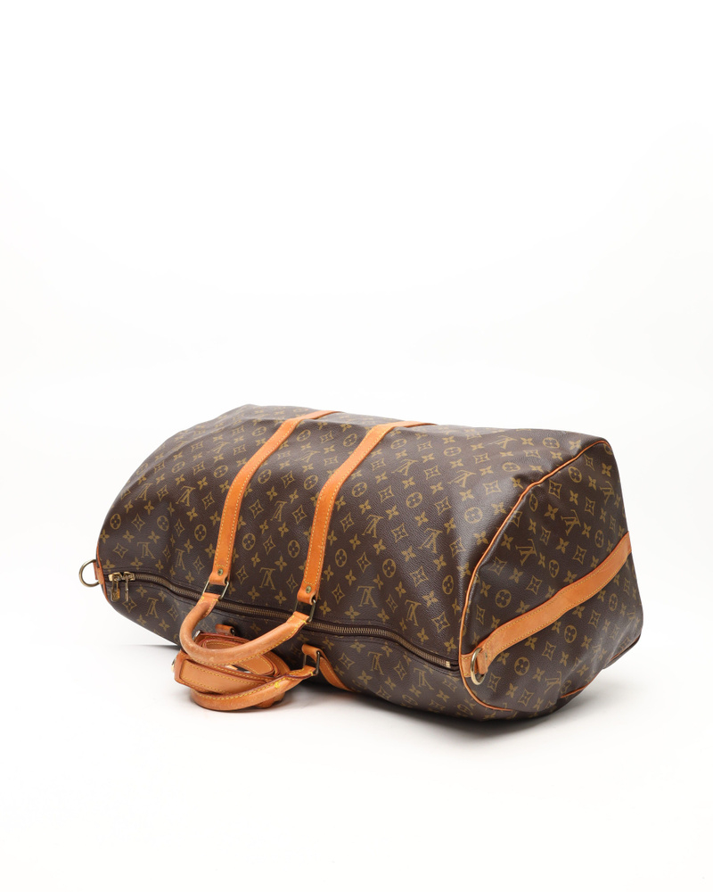Louis Vuitton Monogram Keepall Bandouliére 60 Weekend Bag