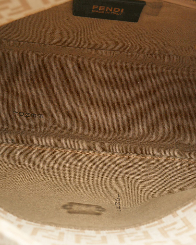 Fendi Zucca Chain Baguette Bag