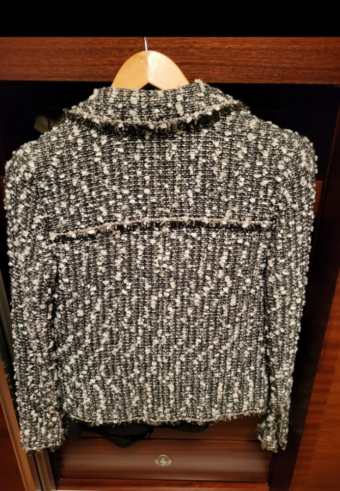 Chanel Tweed melange Wolle