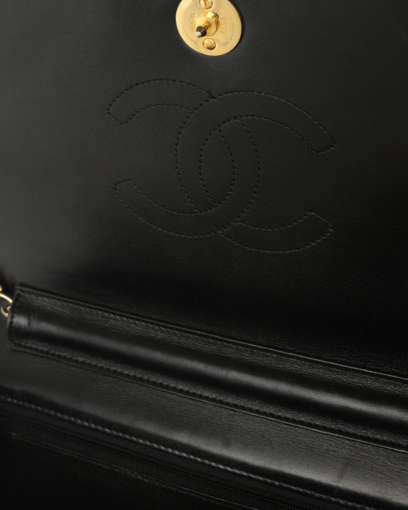 Chanel Patent Small Full Flap Bag