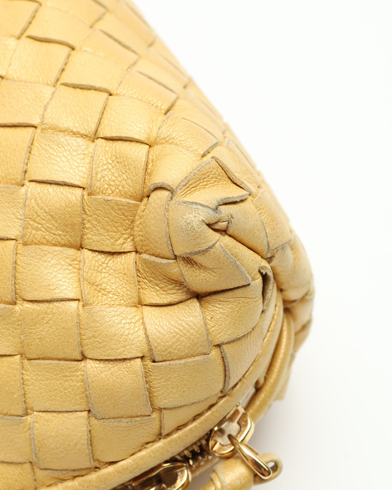 Bottega Veneta Intrecciato Leather Toiletry Pouch