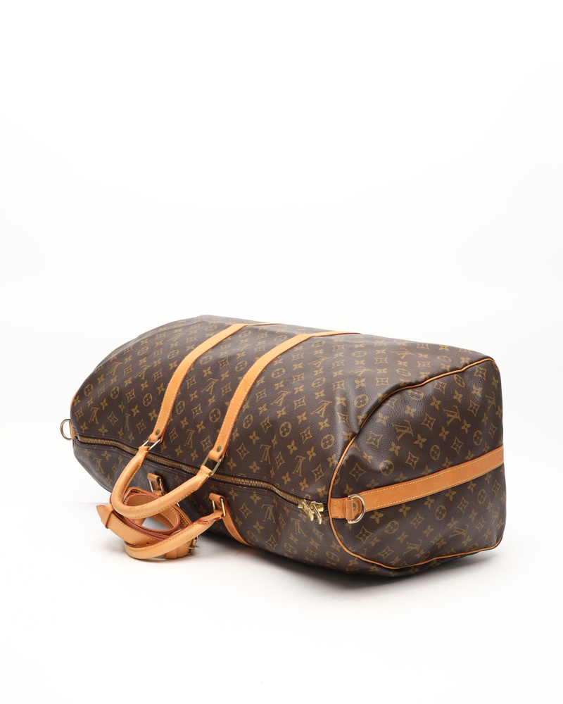 Louis Vuitton Monogram Keepall Bandoulière 60 Weekend Bag