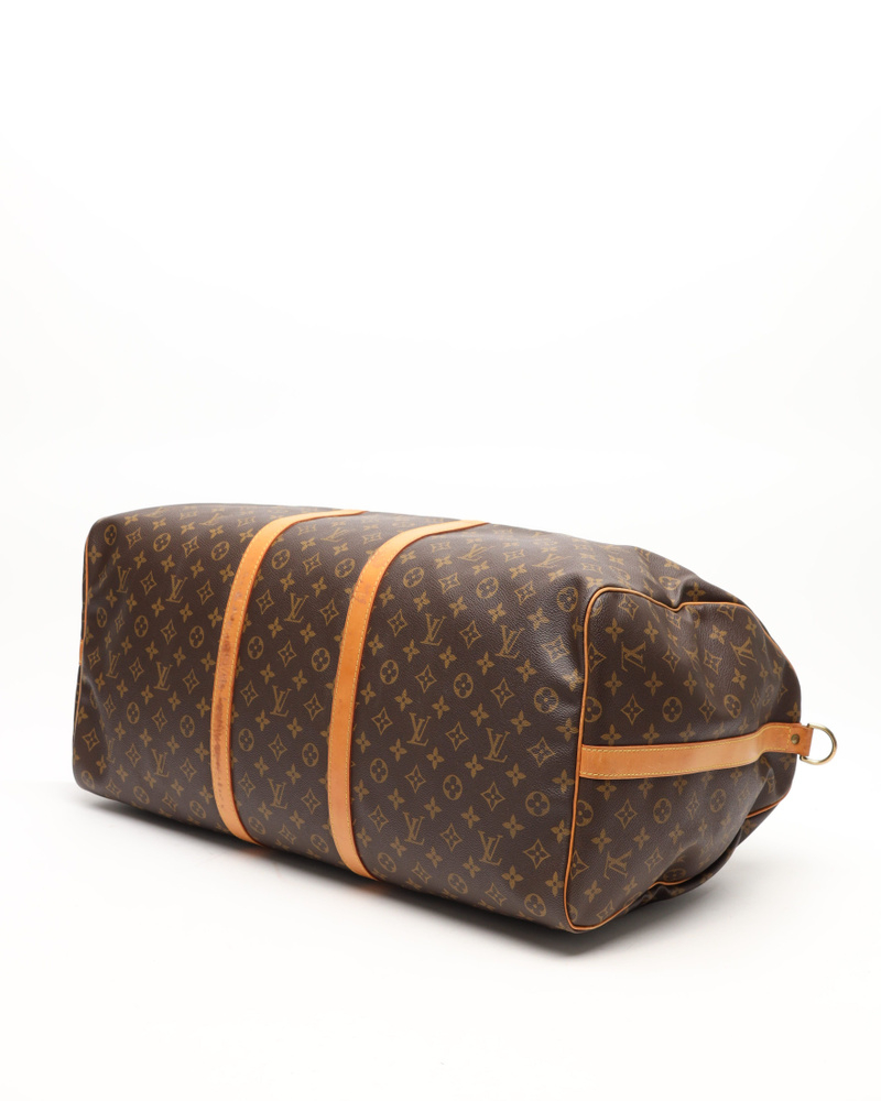 Louis Vuitton Monogram Keepall Bandoulière 60 Weekend Bag