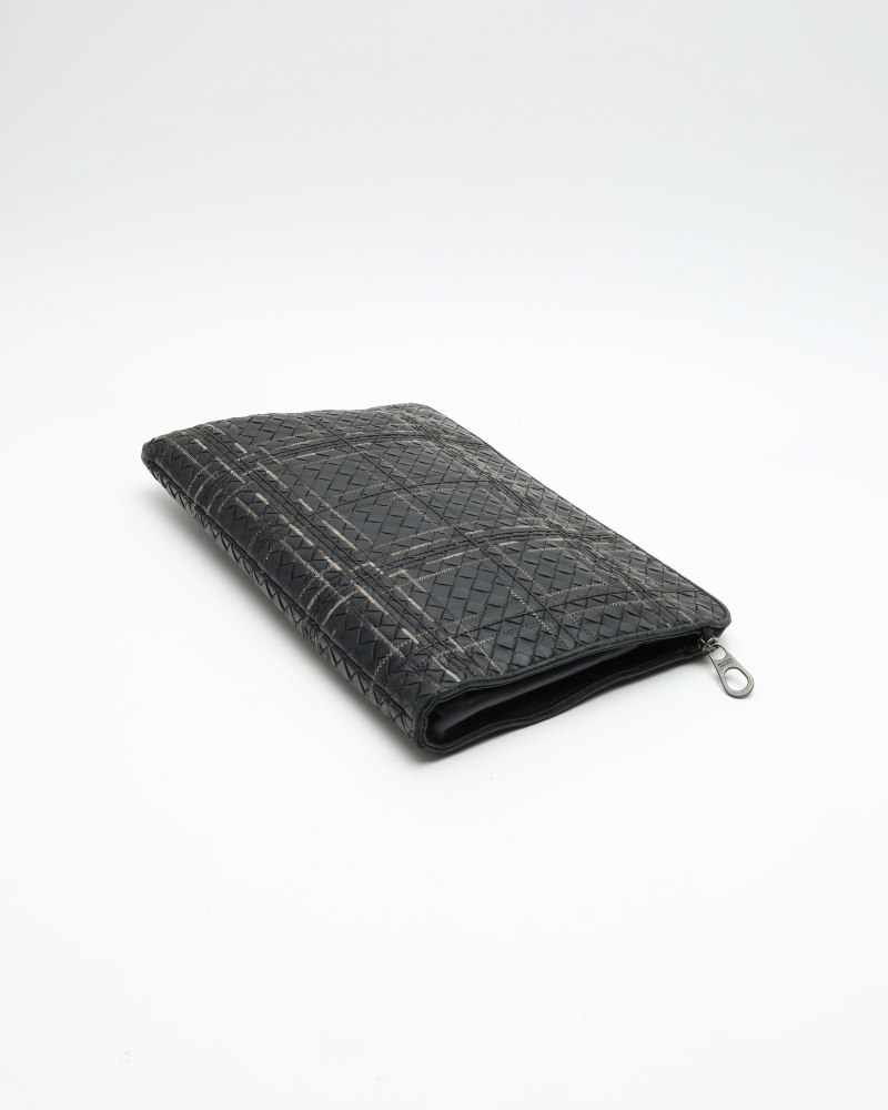 Bottega Veneta Intrecciato Leather Folder