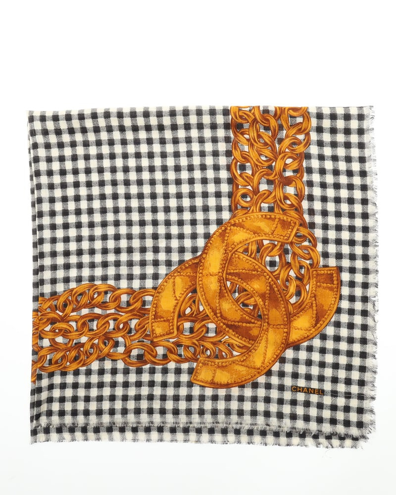 Chanel 100 Fin wool Scarf