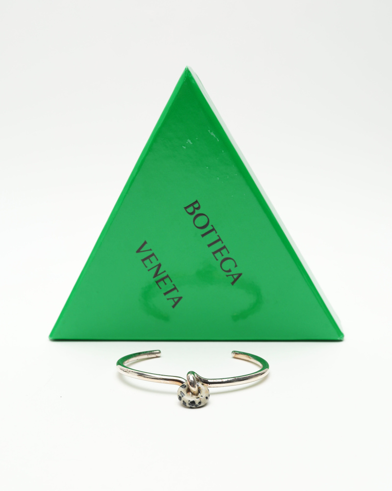 Bottega Veneta Silver Bracelet