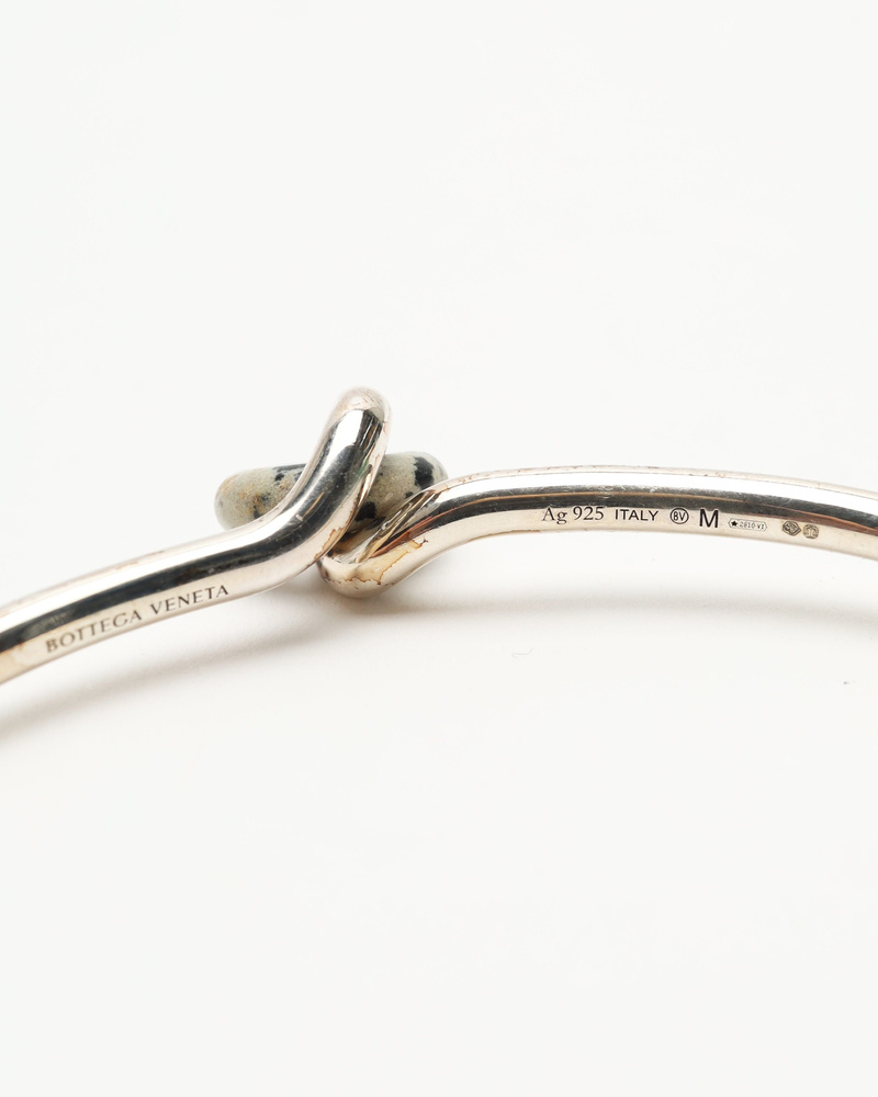 Bottega Veneta Silver Bracelet