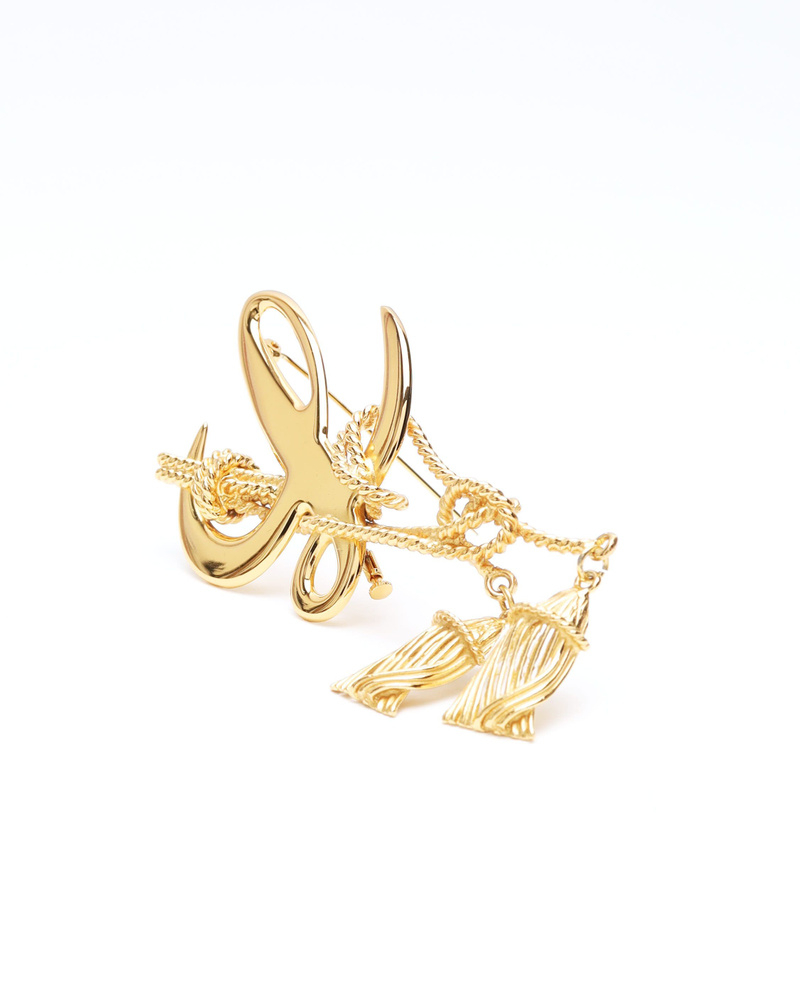 Loewe L Brooch