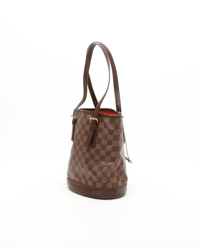 Louis Vuitton Damier Ebene Marais Bucket Bag