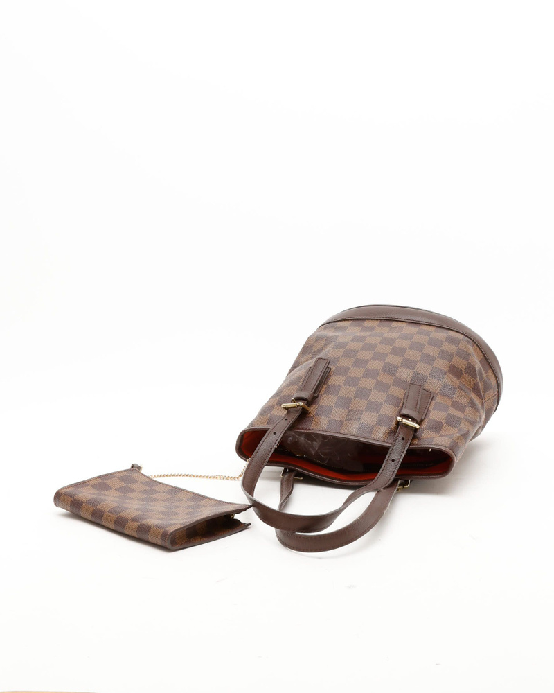 Louis Vuitton Damier Ebene Marais Bucket Bag