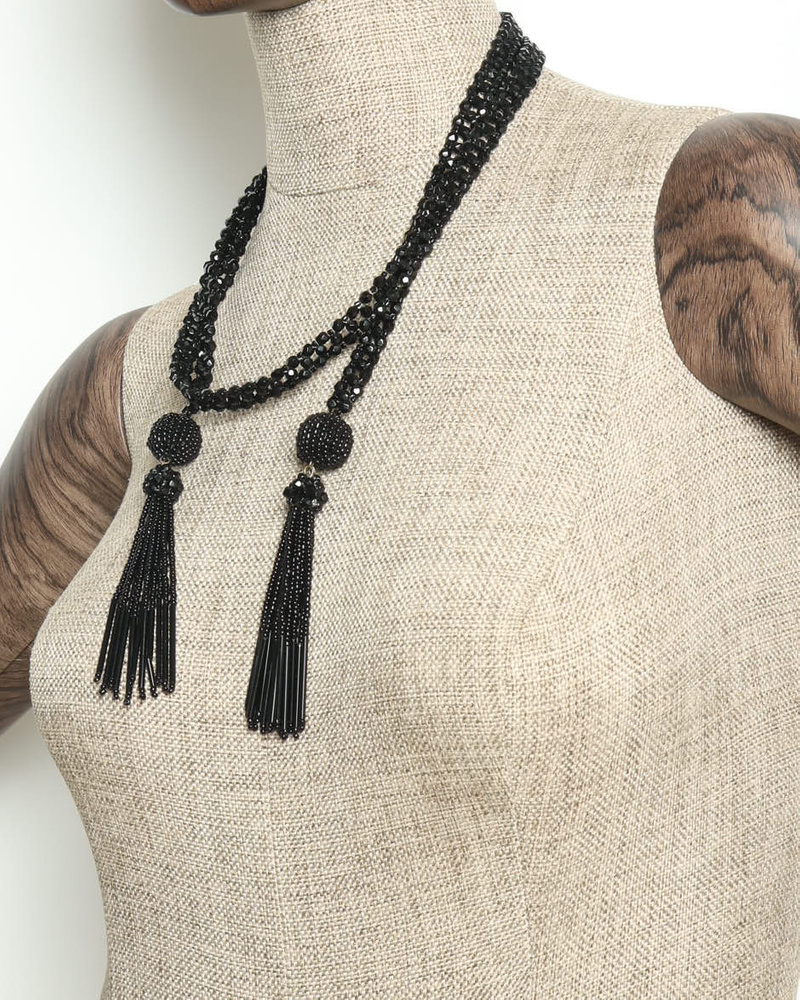 Bottega Veneta Tassel Necklace