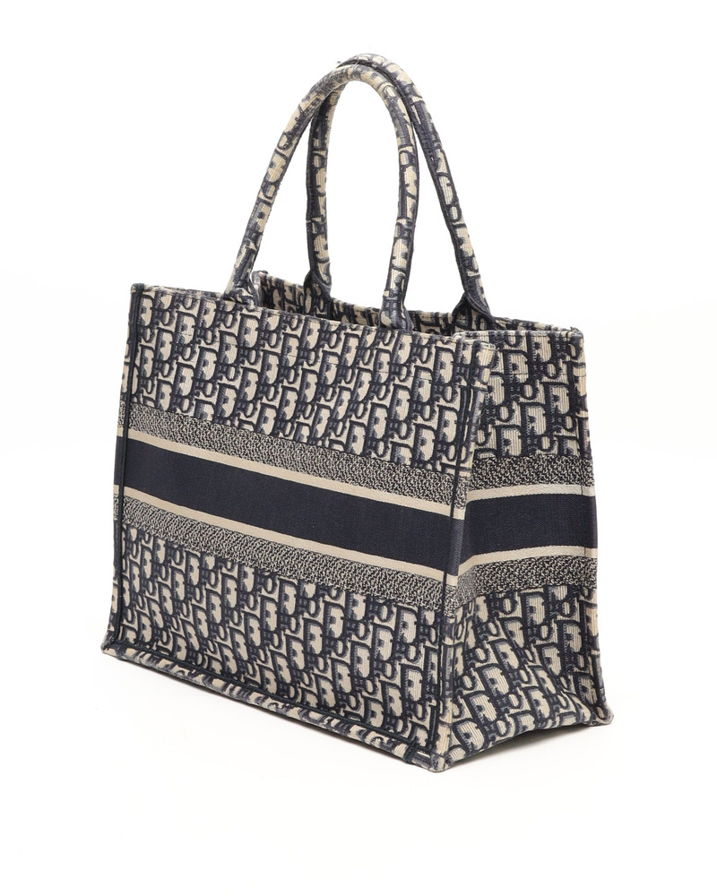 Christian Dior Medium Oblique Book Tote Bag