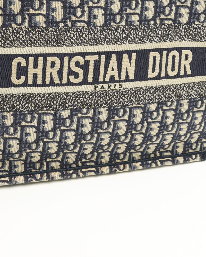 Christian Dior Medium Oblique Book Tote Bag