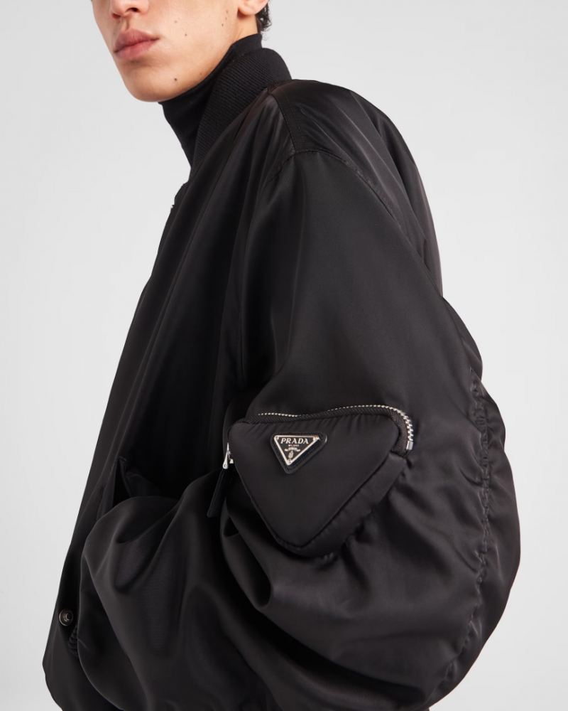 Prada Bomber en Re-Nylon