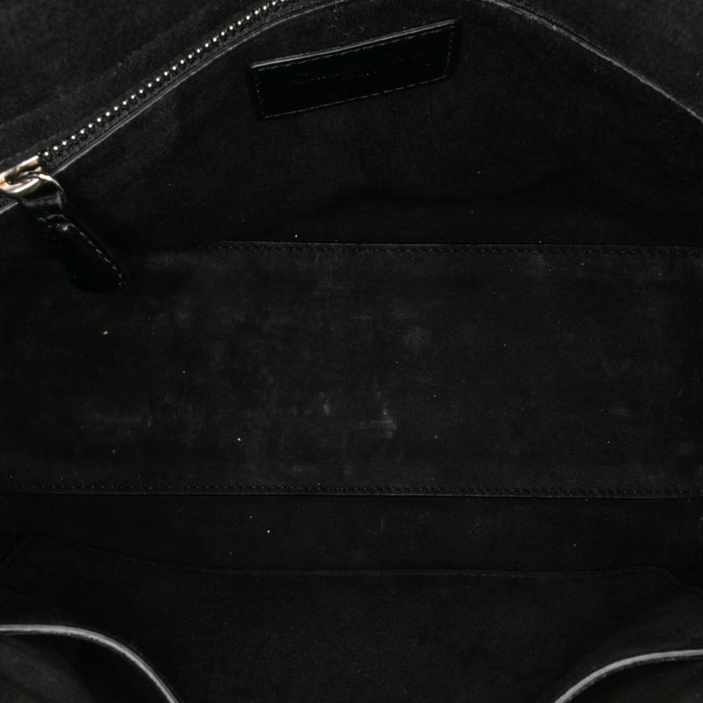 Christian Dior B Dior Black with White Calf Leather Medium skin Checkered Lady Dior Italy