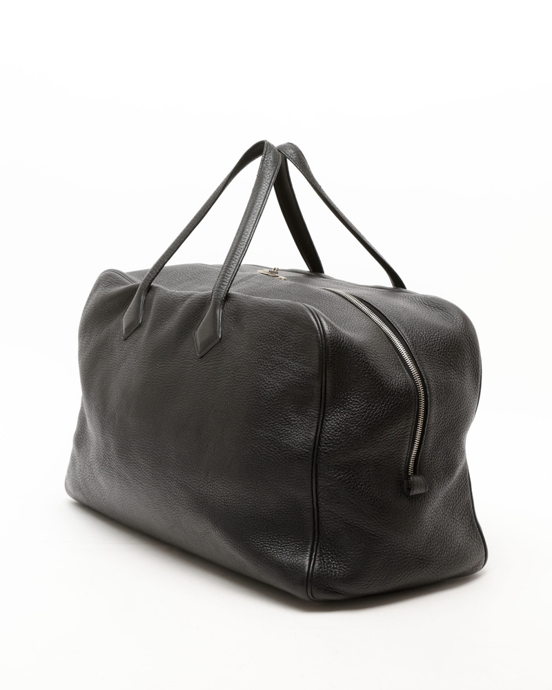 Hermès Victoria 50 Taurillon Clemence Weekend Bag