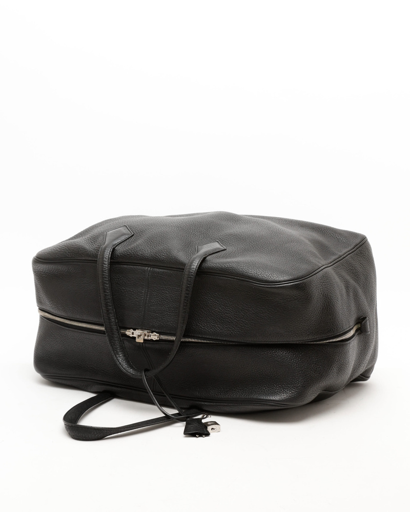 Hermès Victoria 50 Taurillon Clemence Weekend Bag