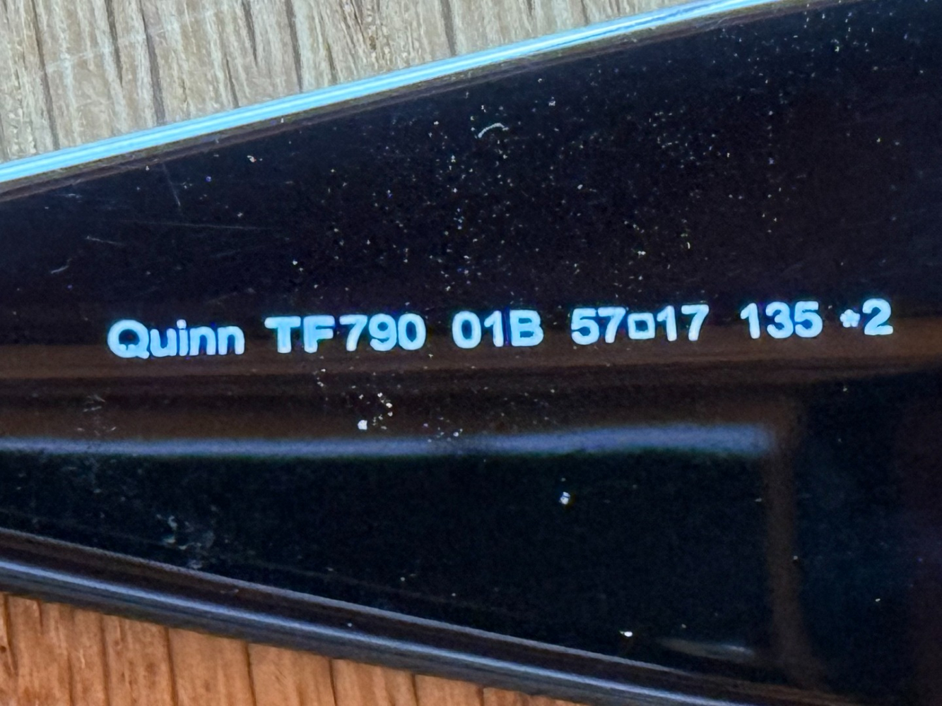 Tom Ford Quinn schicke schwarze Sonnenbrille in Übergröße