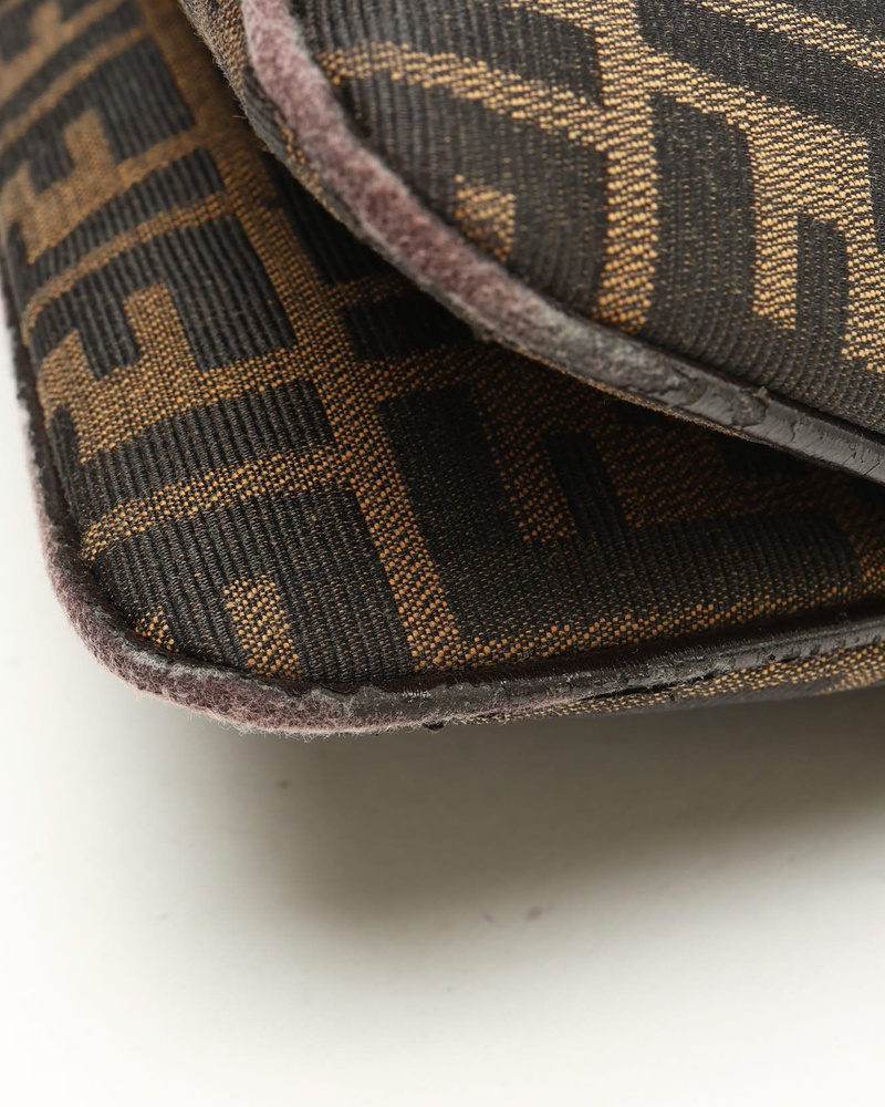 Fendi Large Zucca Baguette Bag