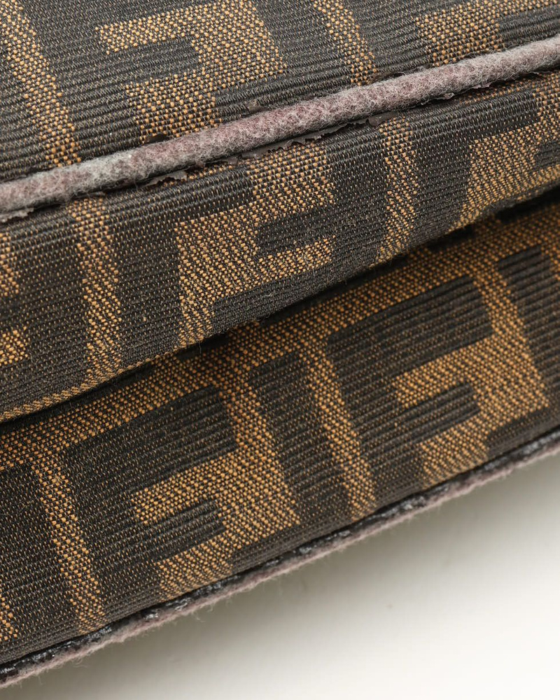 Fendi Large Zucca Baguette Bag