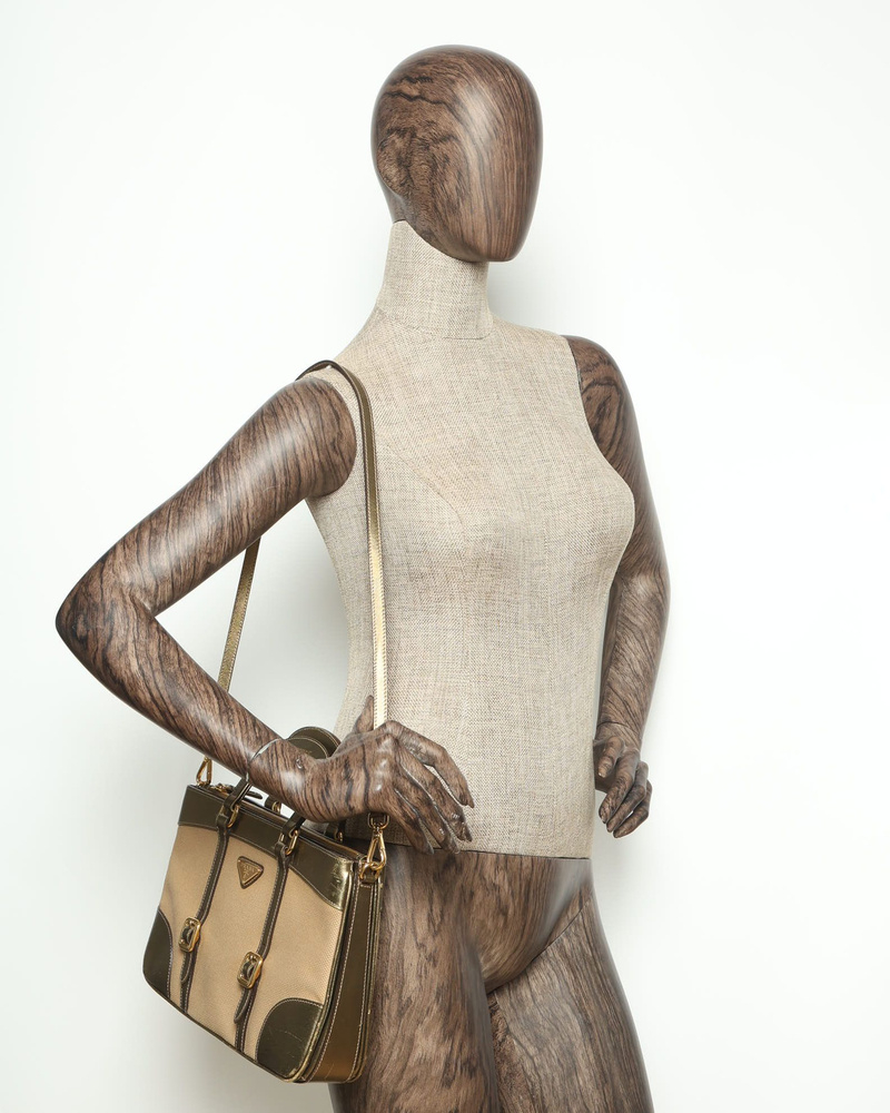 Prada Canvas Saffiano Bag