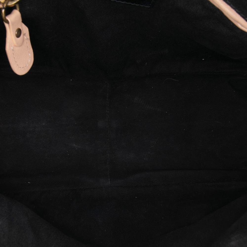 Chloé B Chloé Black Calf Leather Medium Pebbled Paraty Satchel Italy