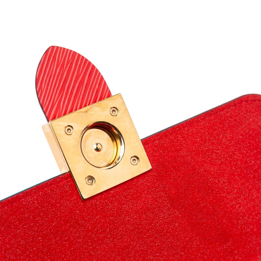 Louis Vuitton AB Louis Vuitton Red Epi Leather Leather Epi Locky BB France