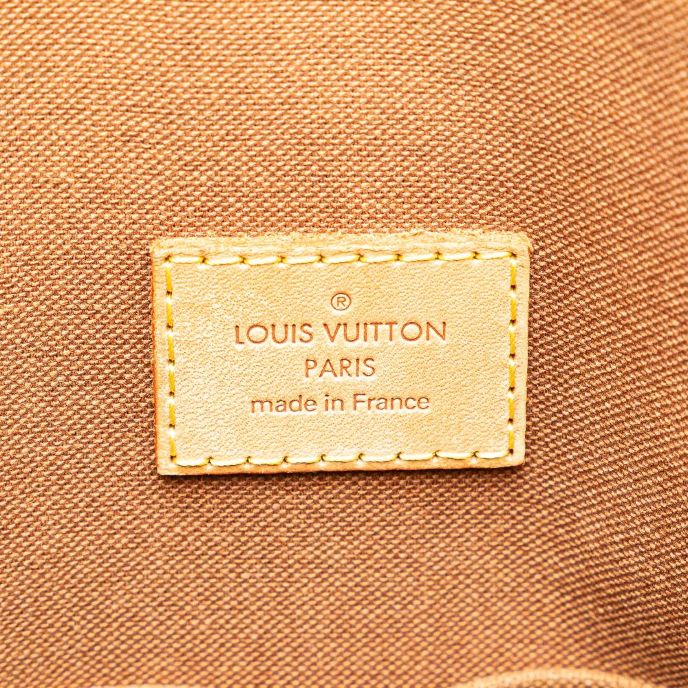 Louis Vuitton B Louis Vuitton Brown Monogram Canvas Canvas Monogram Lockit PM France