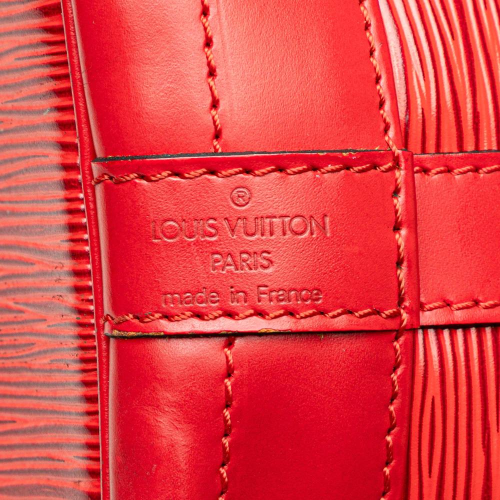 Louis Vuitton B Louis Vuitton Red Epi Leather Leather Epi Noe GM France