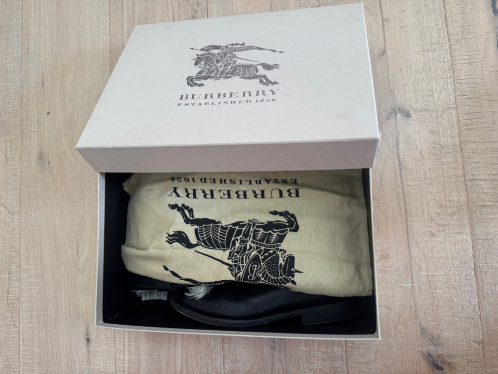 Burberry Botte en cuir