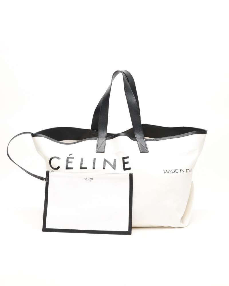 Celine Céline Canvas Tote Bag