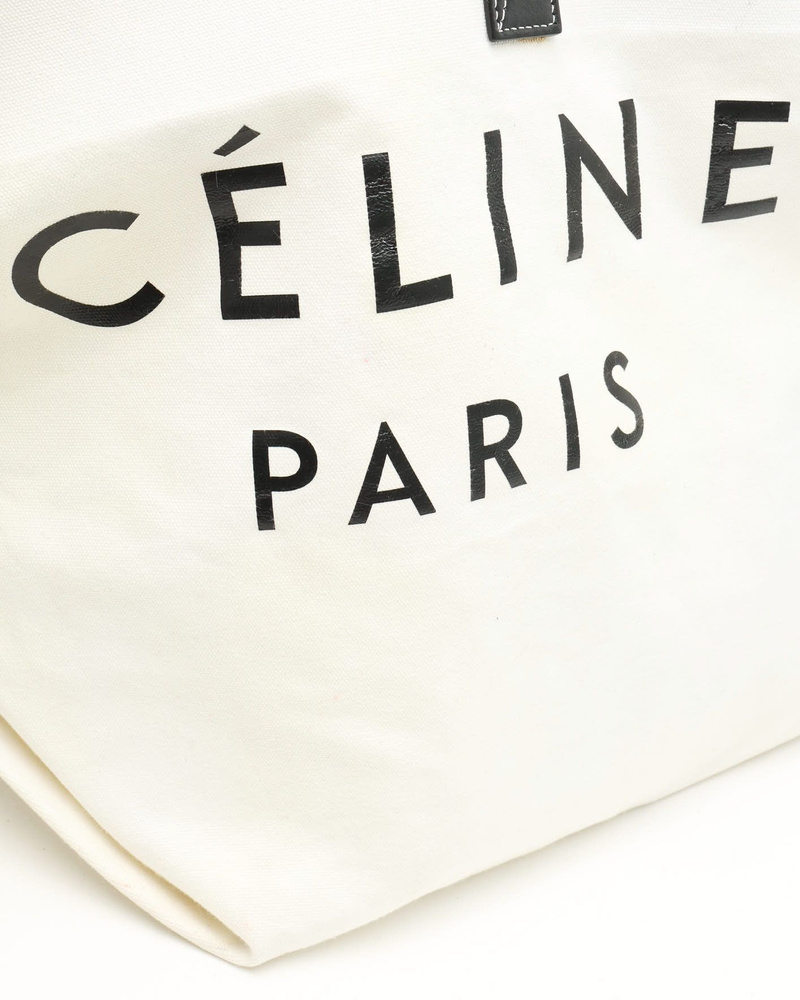 Celine Céline Canvas Tote Bag