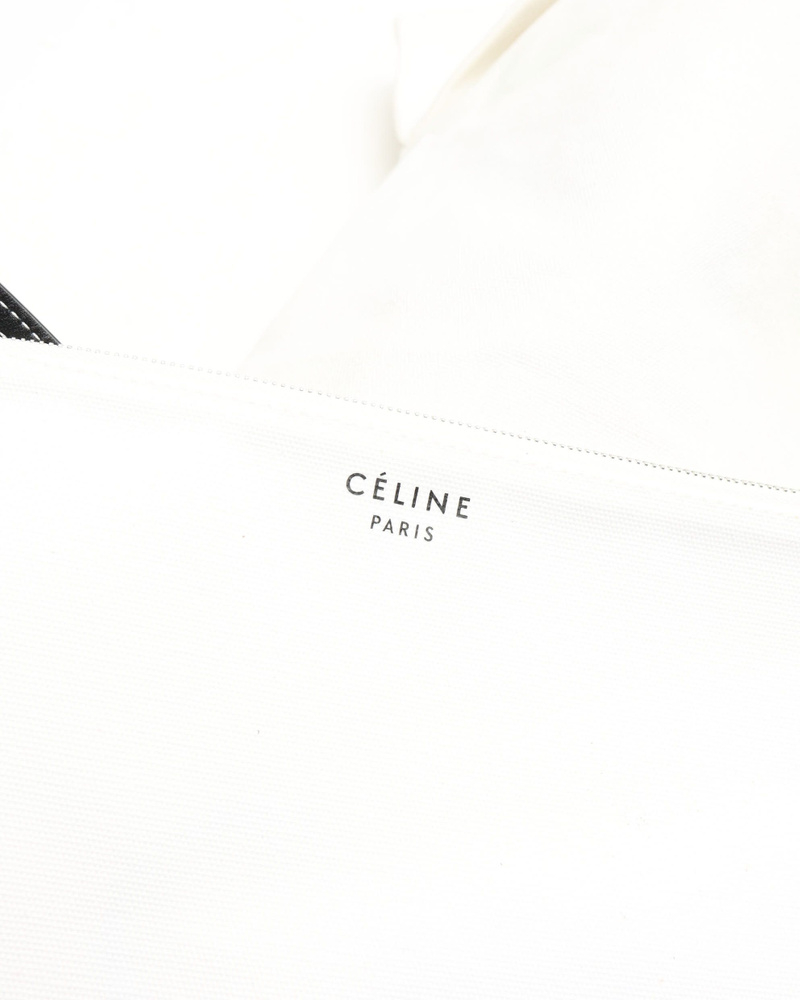 Celine Céline Canvas Tote Bag