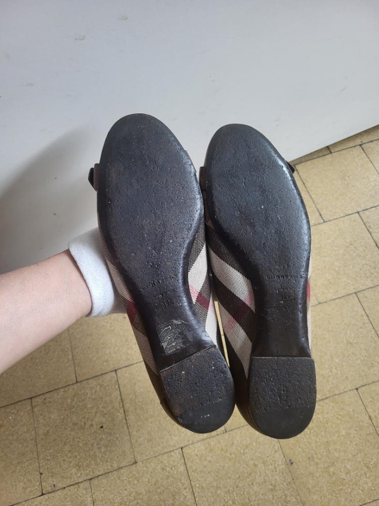 Burberry Ballerine à carreaux Nova