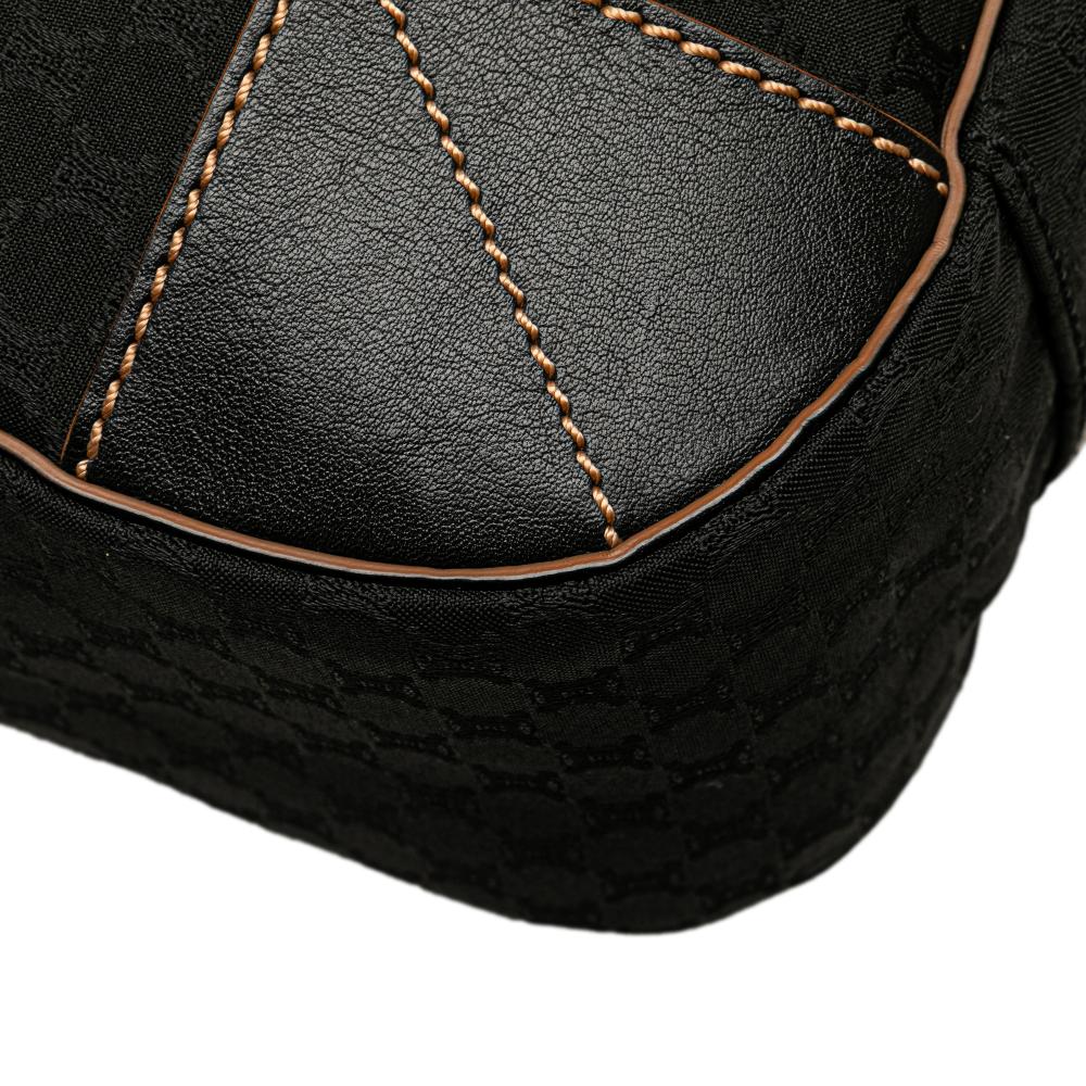 Celine B Celine Black Canvas Fabric Macadam Tote China