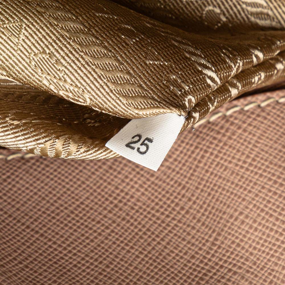 Prada B Prada Pink Light Pink Saffiano Leather Medium Lux Promenade Satchel India