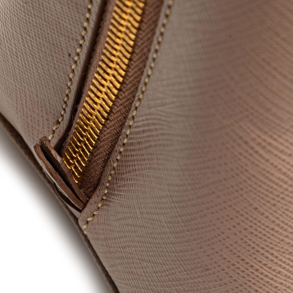 Prada B Prada Pink Light Pink Saffiano Leather Medium Lux Promenade Satchel India