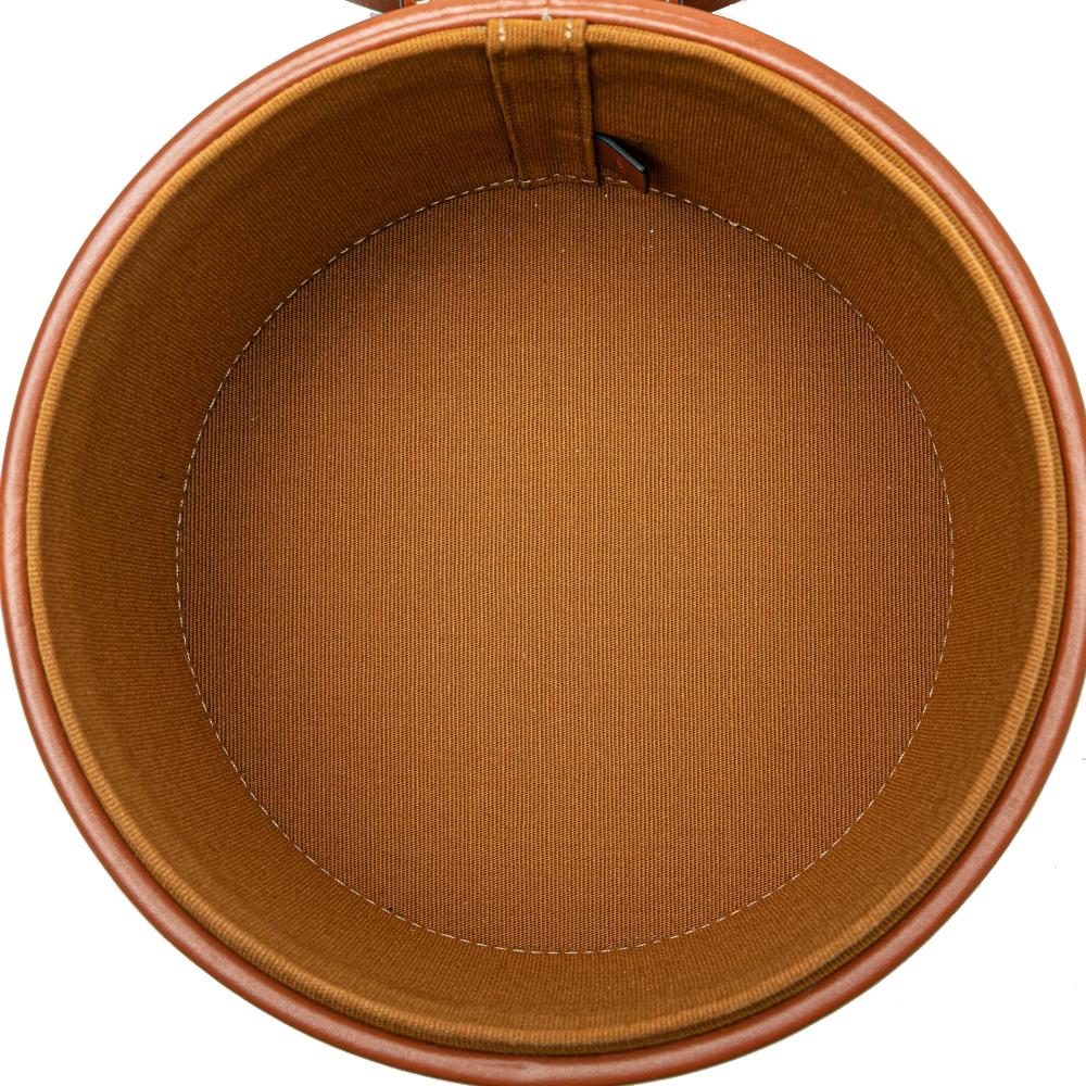 Celine B Celine Brown Dark Brown Coated Canvas Fabric Medium Triomphe Tambour Crossbody Italy