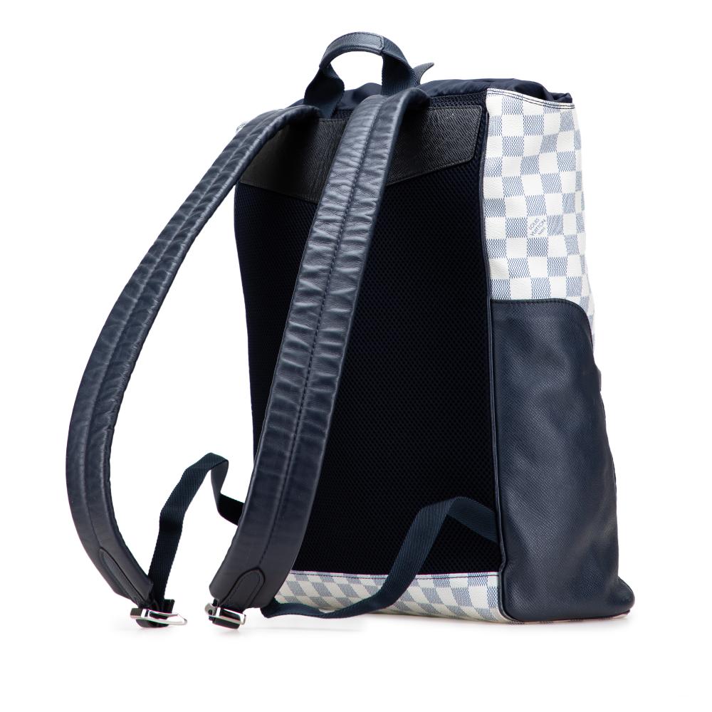 Louis Vuitton B Louis Vuitton White Damier Canvas Canvas Damier Azur Coastline Matchpoint France
