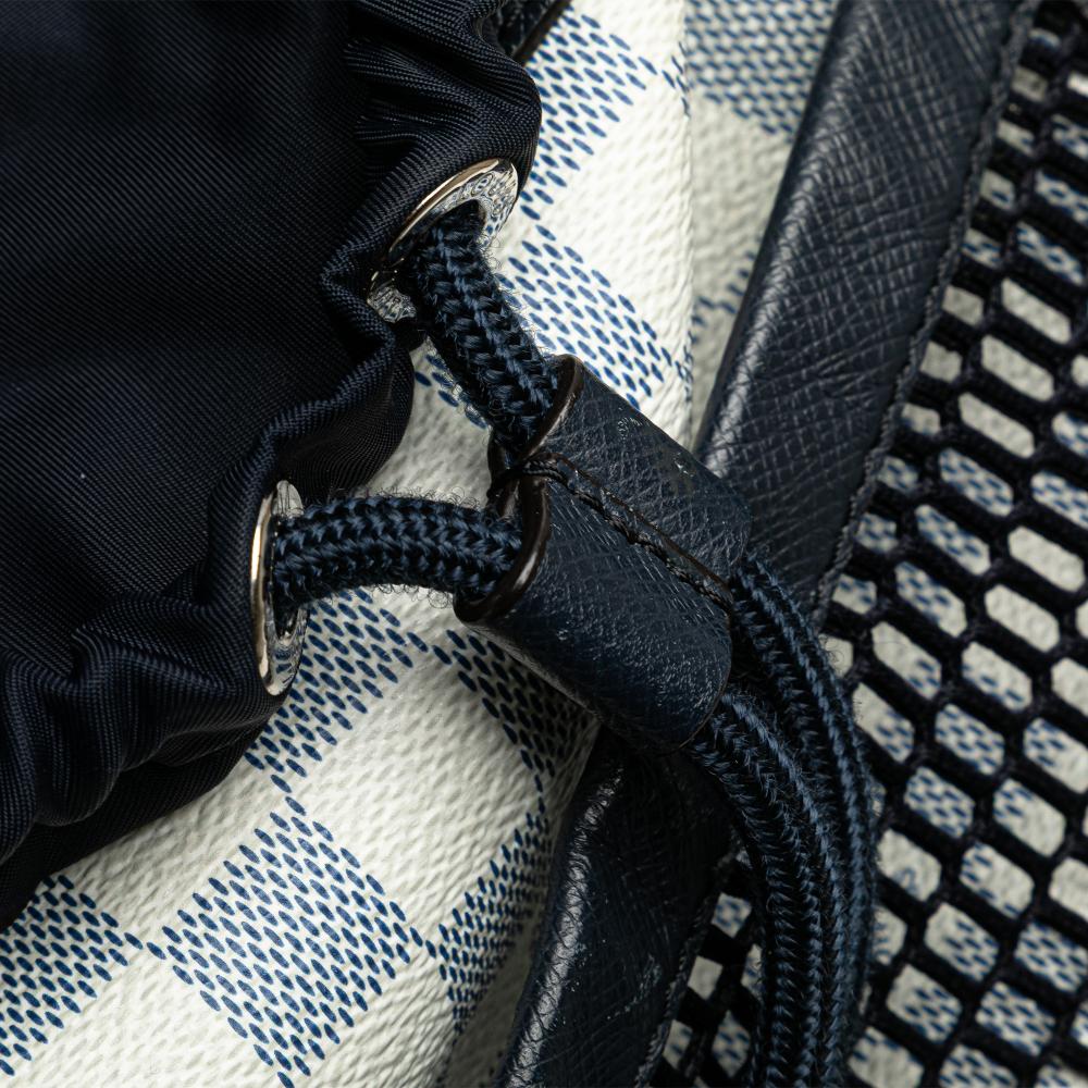Louis Vuitton B Louis Vuitton White Damier Canvas Canvas Damier Azur Coastline Matchpoint France