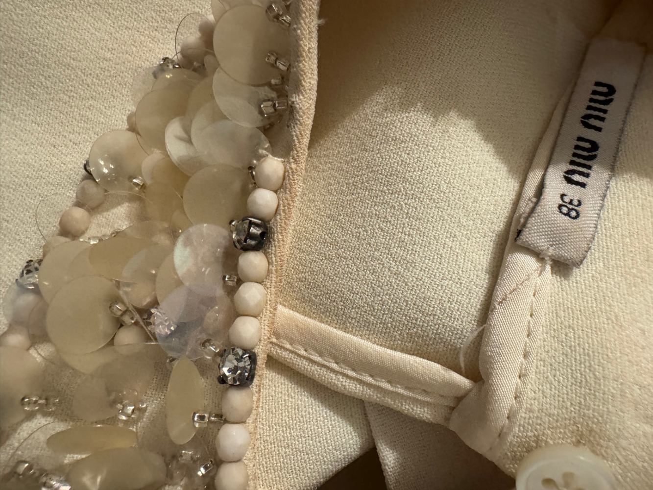 Miu Miu MiuMiu yellow dress