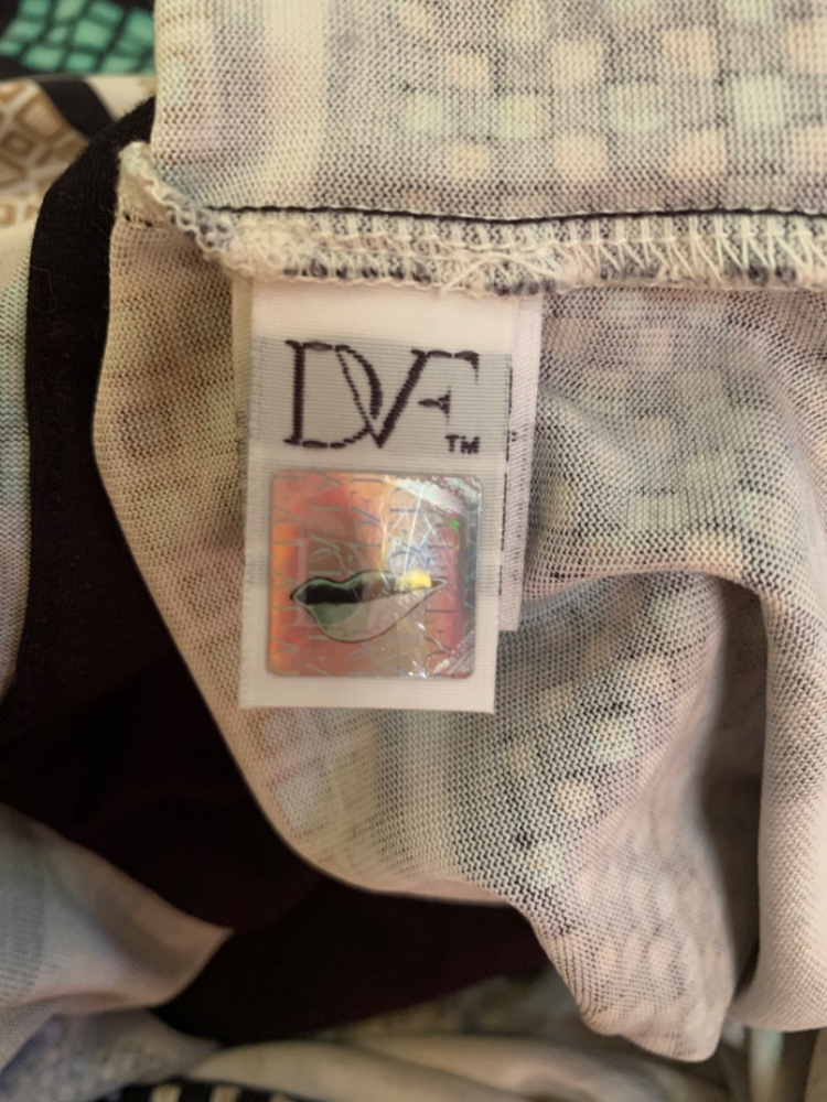 Diane von Furstenberg Mehrfarbiges Kleid