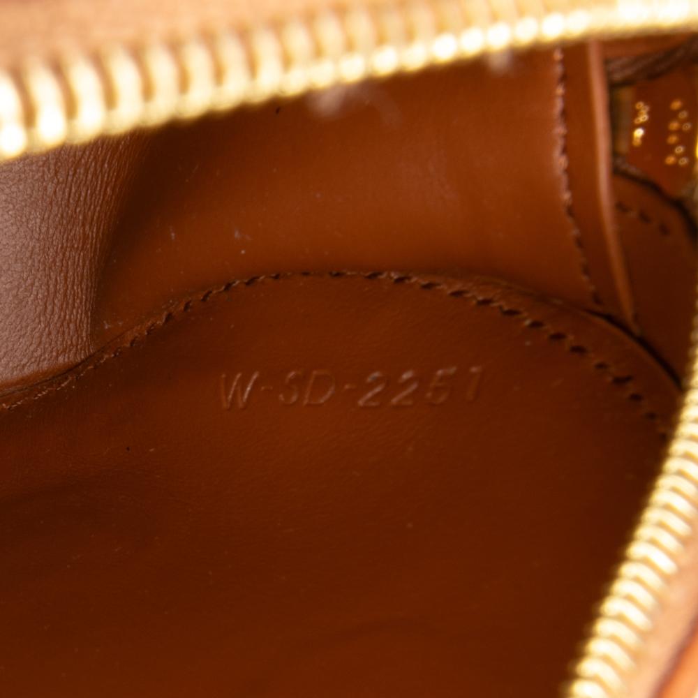 Celine B Celine Brown Calf Leather Small skin Cuir Triomphe Oval Crossbody Italy