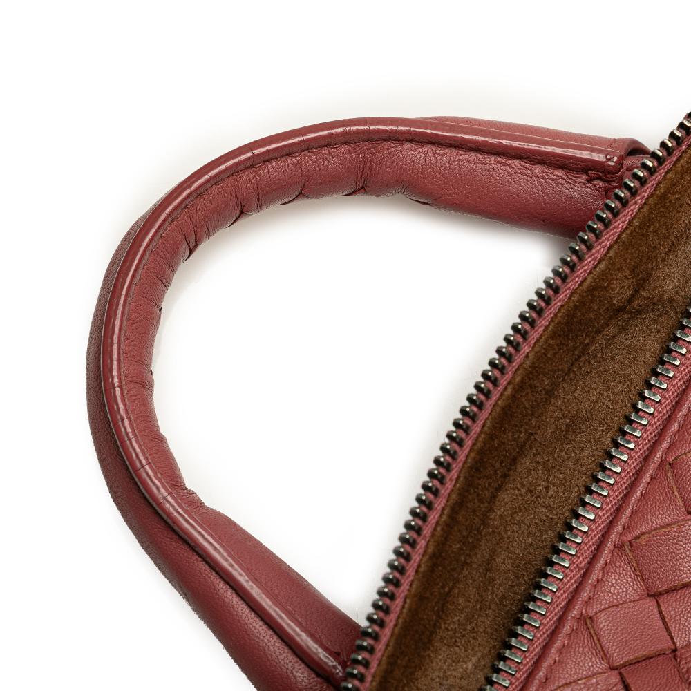 Bottega Veneta B Bottega Veneta Pink Nappa Leather Leather Nappa Intrecciato Bosto Italy