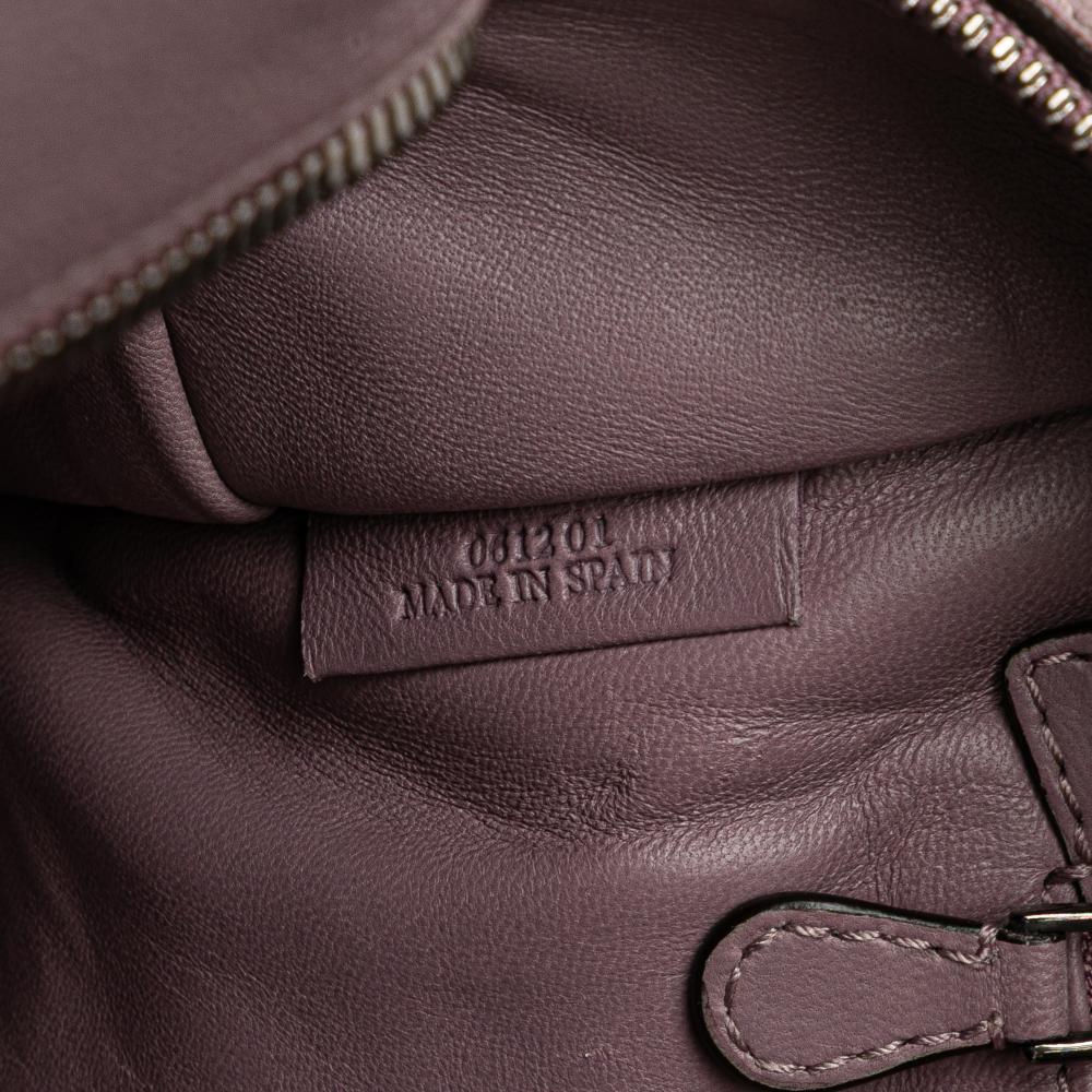 Loewe B LOEWE Purple Goatskin Leather Tricolor Amazona 28 Spain