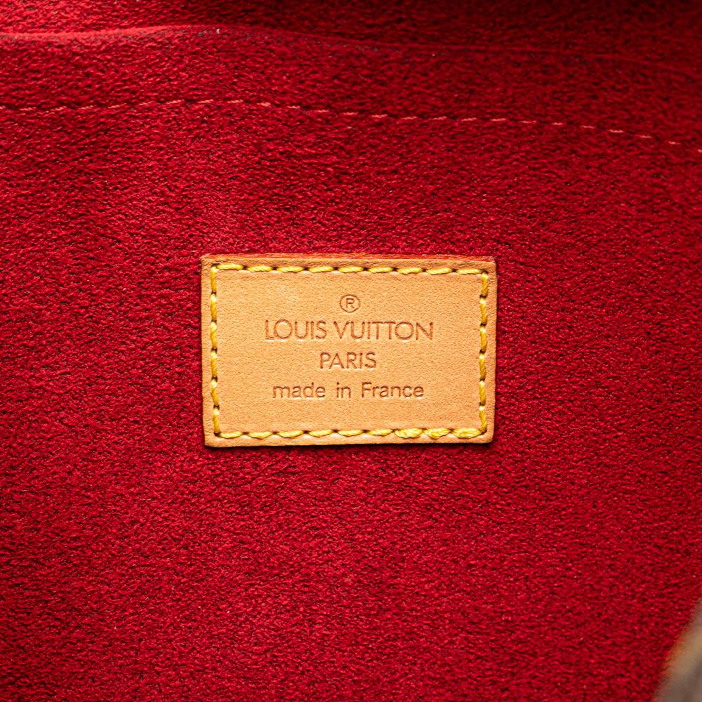 Louis Vuitton B Louis Vuitton Brown Monogram Canvas Canvas Monogram Croissant MM France